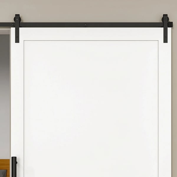 Liukuovisarja, Hiiliteräs, Musta, 200cm pitkälle ovelle