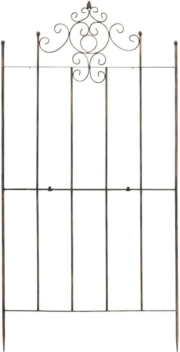 Paula Ruostumaton Metalliteline Ruskea (170x86cm)