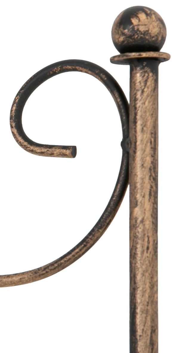 Paula Ruostumaton Metalliteline Ruskea (170x86cm)