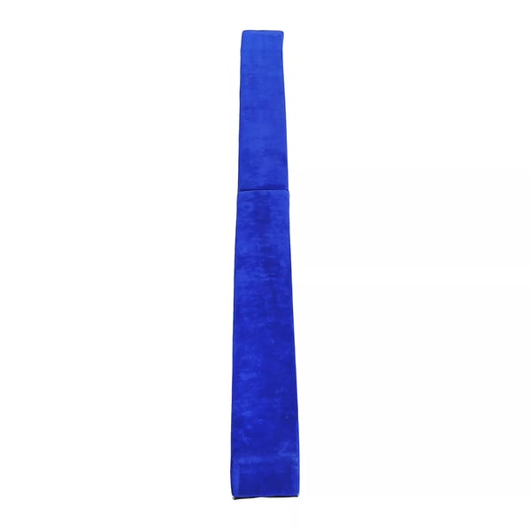 HOMCOM Hopfällbar Balansbalk för Träning, Blå, 210 cm, Polyester