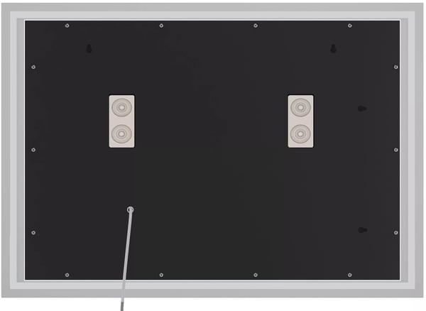 Kylpyhuoneen LED-peili Jaffrey 70x100cm, Bluetooth, himmennettävä, huurtumisenesto, IP44
