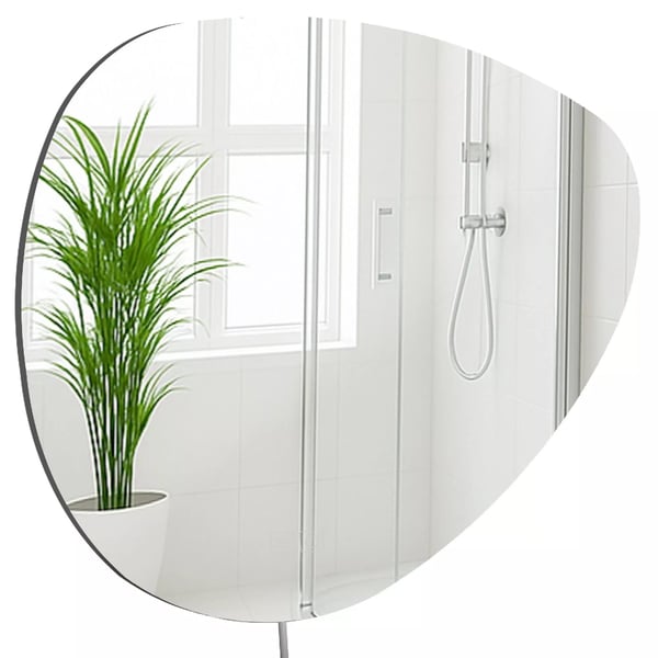 Almafie badeværelsesspejl 65x75 uden Bluetooth