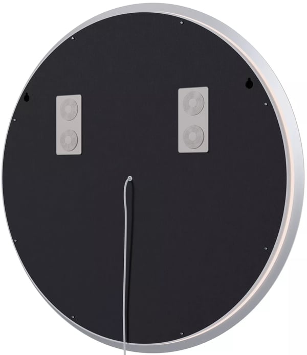 Laconia 70cm Pyöreä Kylpyhuoneen Peili Bluetoothilla ja LED-valolla