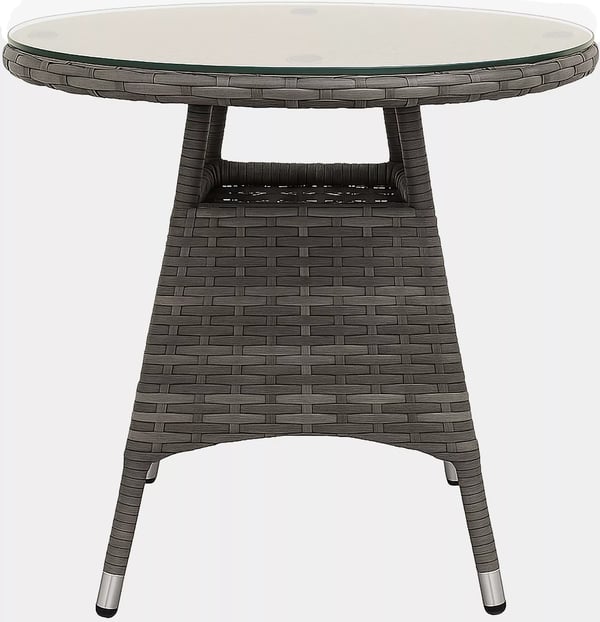 Fireda Loungetuolisetti, 3 osainen, PE-rottinki, Muovi,Heather Grey