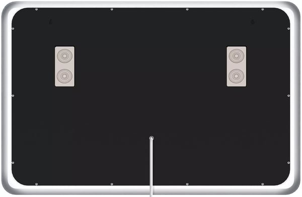 Kylpyhuoneen peili LED-valolla ja Bluetoothilla, 70x100 cm