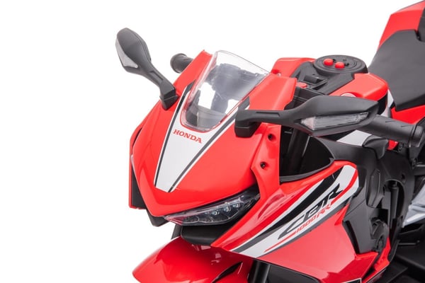 Lasten sähkömoottoripyörä Honda CBR 1000RR, punainen Sun Baby