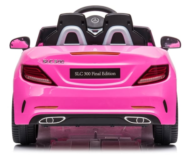 Batteridriven Bil Mercedes Benz SLC300 Cabrio Åkbil med Fjärrkontroll Rosa