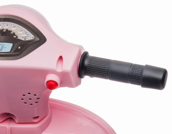 Sähköskootteri lapsille Sähkömoottoripyörä Vespa 35W, vaaleanpunainen Sun Baby