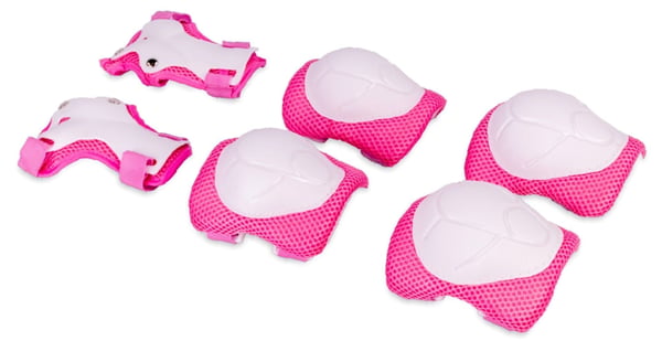 Lasten suojasarja suojasetti lapsille S 2-4 vaaleanpunainen Heart Bike Sun Baby