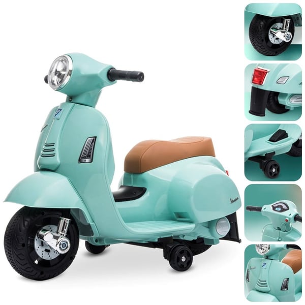 Sähköskootteri lapsille Sähkömoottoripyörä Vespa 35W, minttu Sun Baby