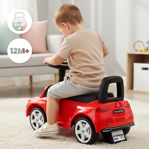 Sun Baby Gåbil Mercedes C-Klasse – Rød