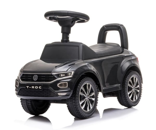 Työntövaunu lapsille lasten auto T-Roc musta Sun Baby