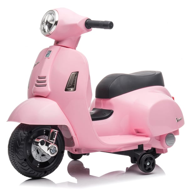 Sähköskootteri lapsille Sähkömoottoripyörä Vespa 35W, vaaleanpunainen Sun Baby