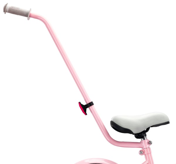 Lasten polkupyörä Tytön polkupyörä 12 tuuman kori Opas pyörät Side Flower Bike vaaleanpunainen