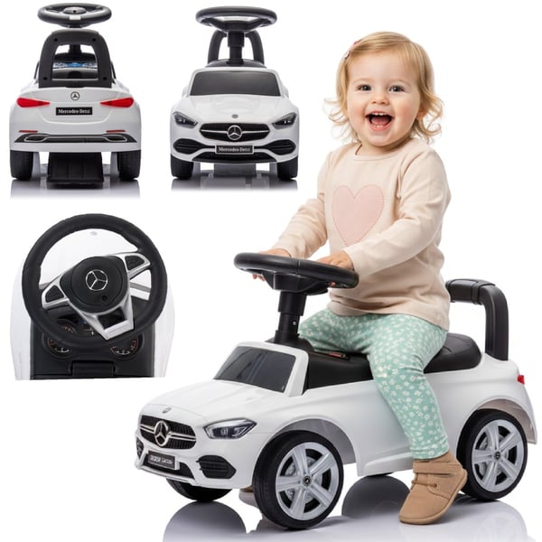 Sun Baby Ride-On Walker Mercedes C-Class – Hvid
