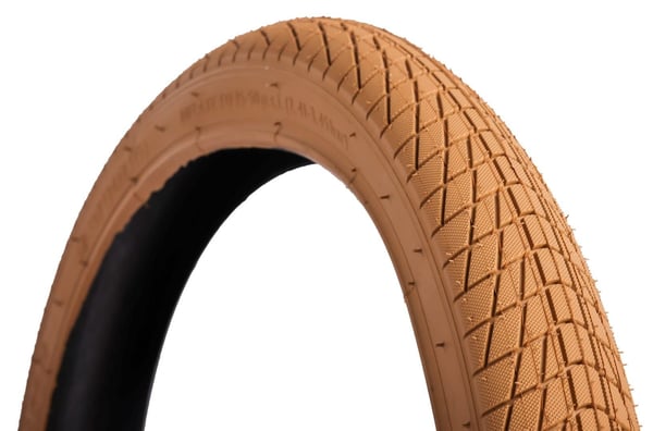 Cykeldäck 24 tum 24x2,125 54-507 mörk beige