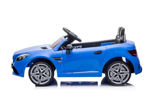 Mercedes Benz SLC300 Yksi sähköauto lapsille, sininen Sun Baby