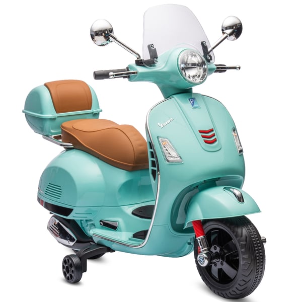 Sähköskootteri lapsille Sähkömoottoripyörä Vespa MP3 runko turkoosi Sun Baby