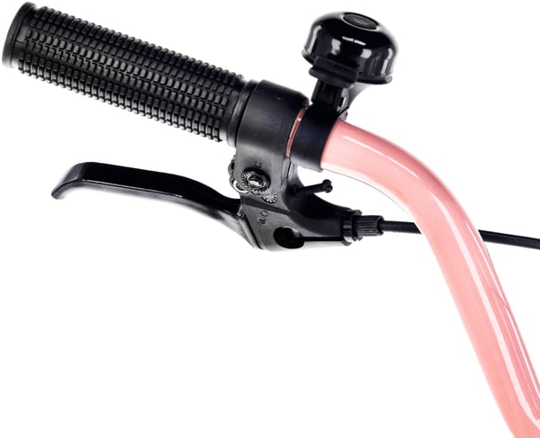 Heart Bike Pigecykel 20 tommer, 6 til 10 år, Shimano gear, børnecykel til drenge (Pink)