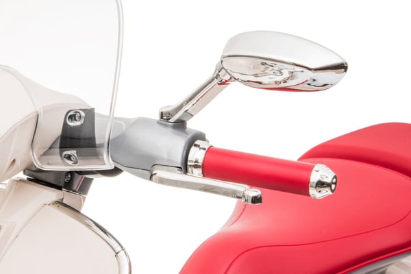 Sähköskootteri lapsille Sähkömoottoripyörä Vespa MP3 valkoinen Sun Baby