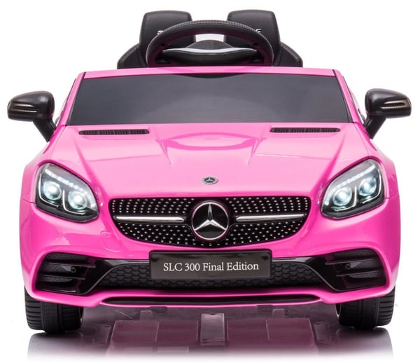 Batteridriven Bil Mercedes Benz SLC300 Cabrio Åkbil med Fjärrkontroll Rosa