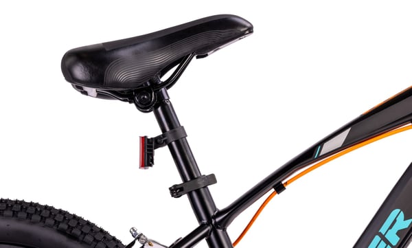 20 tuuman pojan kevyt MTB-pyörä Shimano 6 vaihteella Tiger Bike oranssi ja musta