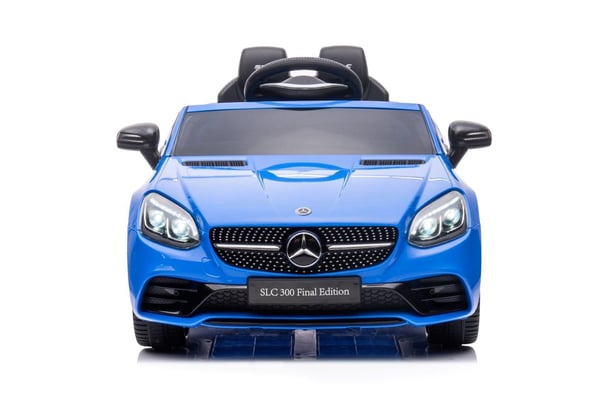 Mercedes Benz SLC300 Yksi sähköauto lapsille, sininen Sun Baby