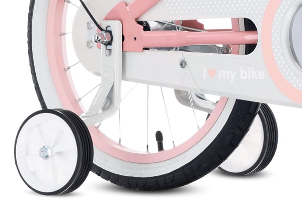 16 tuuman tyttöjen pyörä HEART BIKE - pinkki