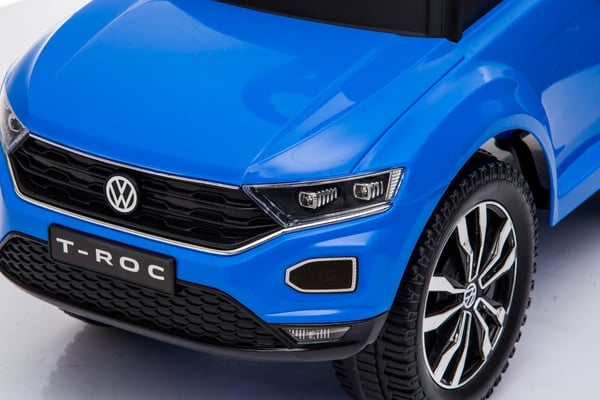 Volkswagen T-Roc Työntöauto Työntökahvalla – Sininen