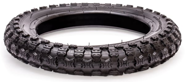Cykeldäck 12 tum 12x1/2 x 2x1/4 TIGER BIKE svart