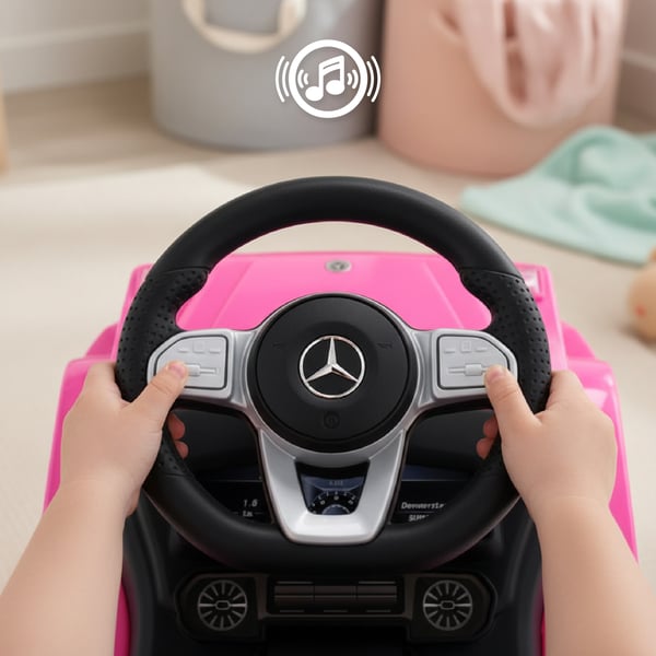 Gåbil för barn Mercedes Benz G 350d Rosa