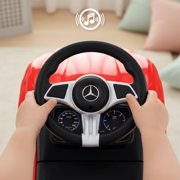 Sun Baby Gåbil Mercedes C-Klasse – Rød