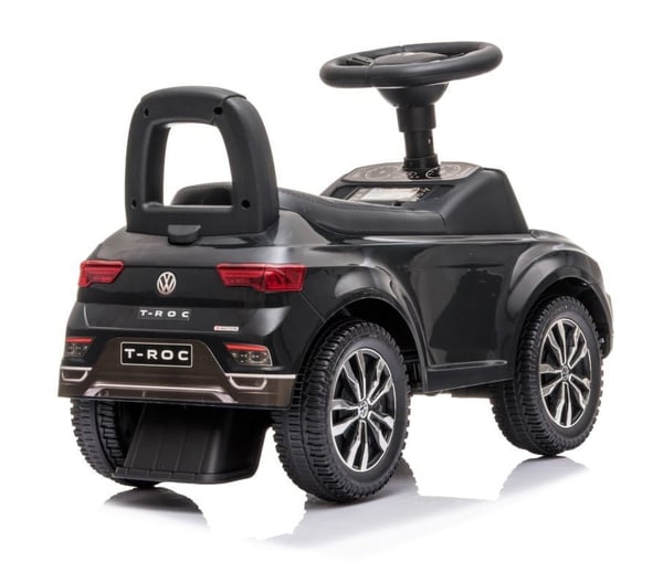 Työntövaunu lapsille lasten auto T-Roc musta Sun Baby
