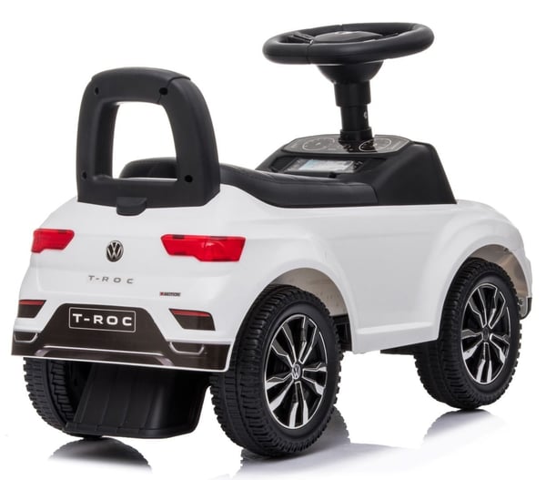 Volkswagen T-Roc Työntöauto Työntökahvalla – Valkoinen