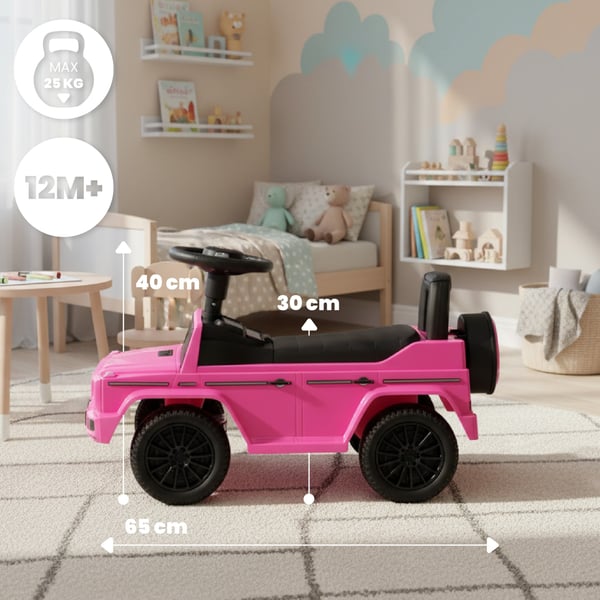 Gåbil för barn Mercedes Benz G 350d Rosa