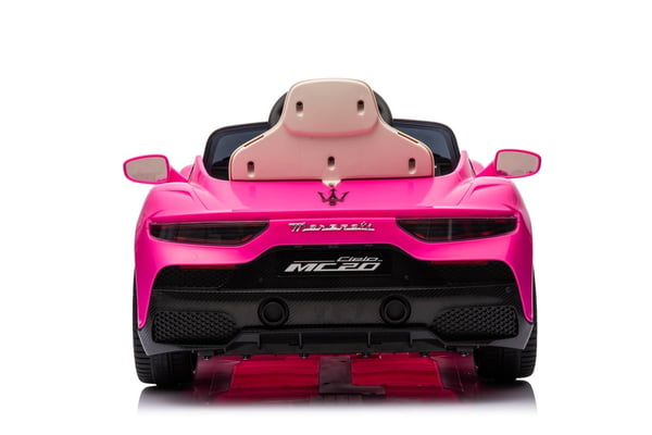Maserati GT Cabrio Yksi sähköauto lapsille pilotti MP3 LED vaaleanpunainen Sun Baby