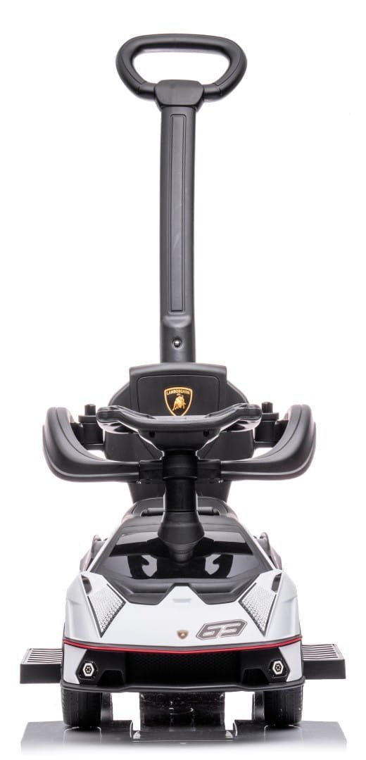 Sun Baby gåbil med push-handle Lamborghini Essenza SCV12, vit, 12m+, upp till 25 kg