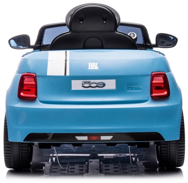 Fiat 500 Yksi sähköauto lapsille sininen Sun Baby