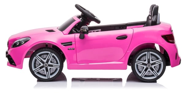 Batteridriven Bil Mercedes Benz SLC300 Cabrio Åkbil med Fjärrkontroll Rosa