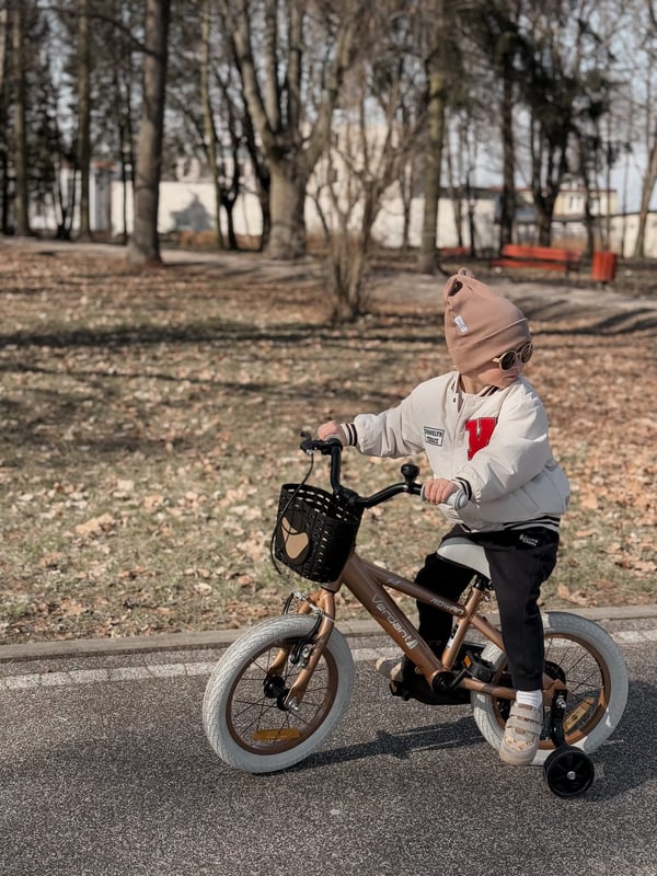 sun baby VERDANT BIKE Barncykel 20 tum - 6 växlar Shimano - V-broms, ringklocka, sidofot - Cappuccino