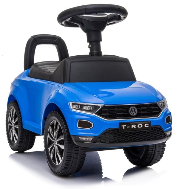 Volkswagen T-Roc Työntöauto Työntökahvalla – Sininen