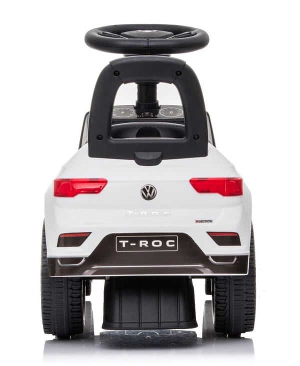 Volkswagen T-Roc Työntöauto Työntökahvalla – Valkoinen