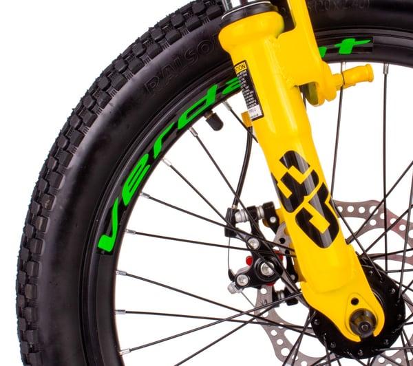 Verdant Bike Lasten pyörä pojille 20 tuuman pyöräkoko valittavana 6 nopeuden Shimano pyörä lapsille 6-10 vuotta (Valkoinen Vihreä)