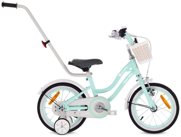 14 tuuman tyttöjen pyörä HEART BIKE - minttu