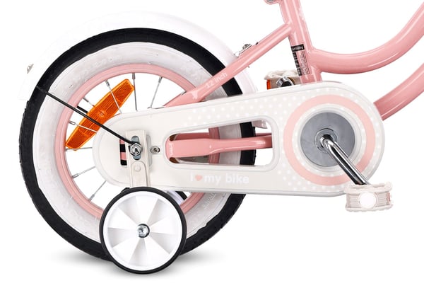 12 tuuman tyttöjen pyörä HEART BIKE - pinkki