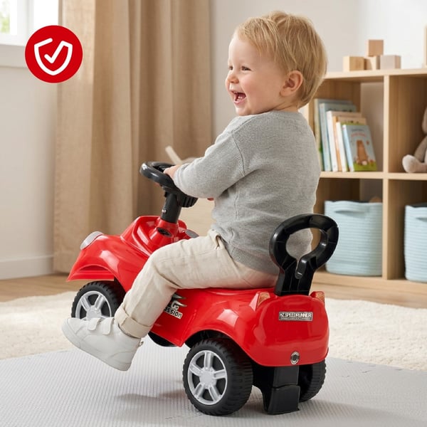 Gåbil Push Walker GO GO Fashion Röd