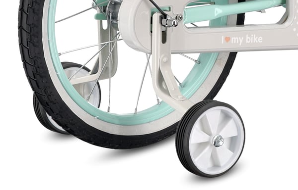 16 tuuman tyttöjen pyörä HEART BIKE - minttu