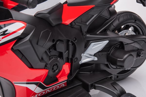 Lasten sähkömoottoripyörä Honda CBR 1000RR, punainen Sun Baby