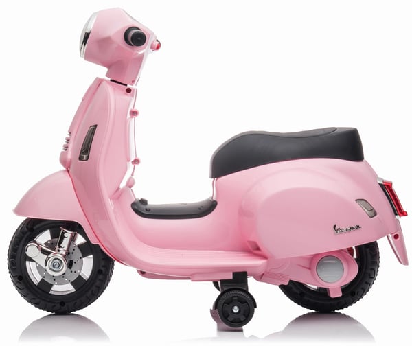Sähköskootteri lapsille Sähkömoottoripyörä Vespa 35W, vaaleanpunainen Sun Baby
