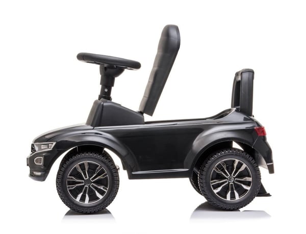 Työntövaunu lapsille lasten auto T-Roc musta Sun Baby